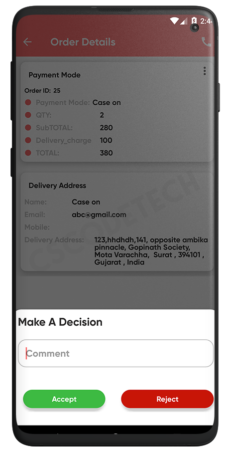 GoGreen - Food, Grocery, Pharmacy Multi Store(Vendor) Android App with Interactive Admin Panel Screenshot 29 thumbnail