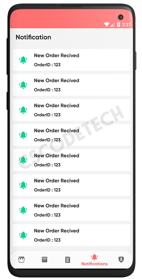 GoGreen - Food, Grocery, Pharmacy Multi Store(Vendor) Android App with Interactive Admin Panel Screenshot 31 thumbnail