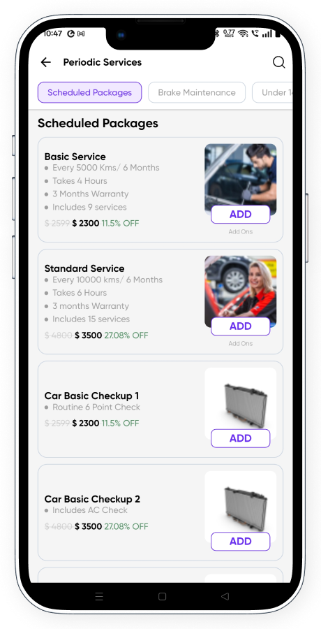 GoMechPro - All-in-One Car & Bike Service, Garage Repair, Auto Parts & Complete Mechanic Solution Screenshot 15 thumbnail