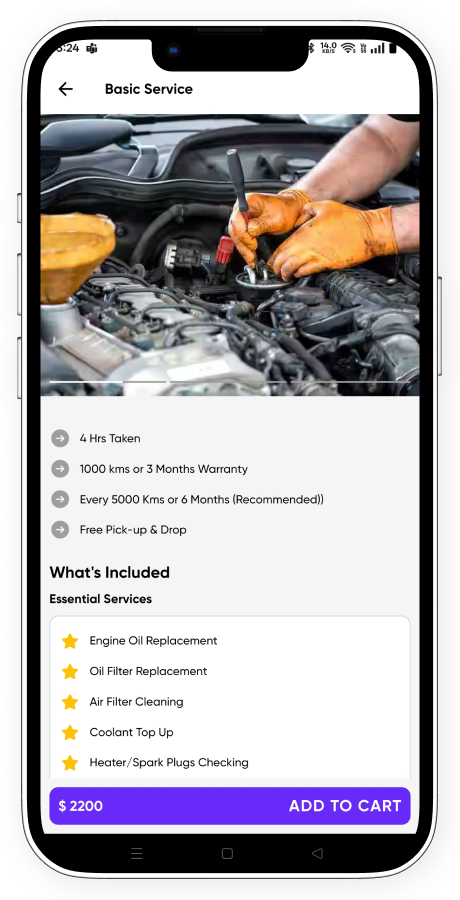 GoMechPro - All-in-One Car & Bike Service, Garage Repair, Auto Parts & Complete Mechanic Solution Screenshot 17 thumbnail
