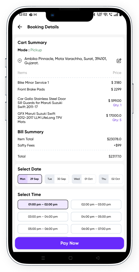 GoMechPro - All-in-One Car & Bike Service, Garage Repair, Auto Parts & Complete Mechanic Solution Screenshot 22 thumbnail