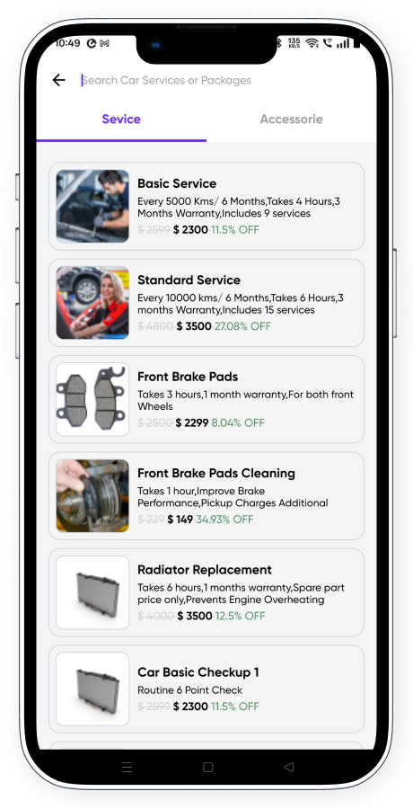 GoMechPro - All-in-One Car & Bike Service, Garage Repair, Auto Parts & Complete Mechanic Solution Screenshot 33 thumbnail