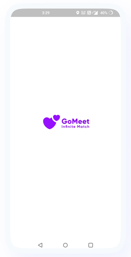 GoMeet - Complete Social Dating Mobile App | Online Dating | Match, Chat & Video Dating | Dating App Screenshot 1