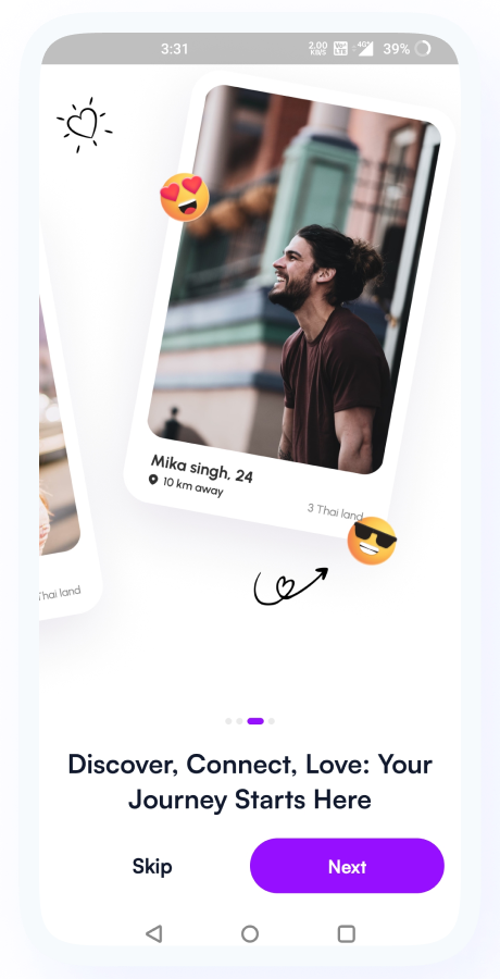 GoMeet - Complete Social Dating Mobile App | Online Dating | Match, Chat & Video Dating | Dating App Screenshot 4 thumbnail
