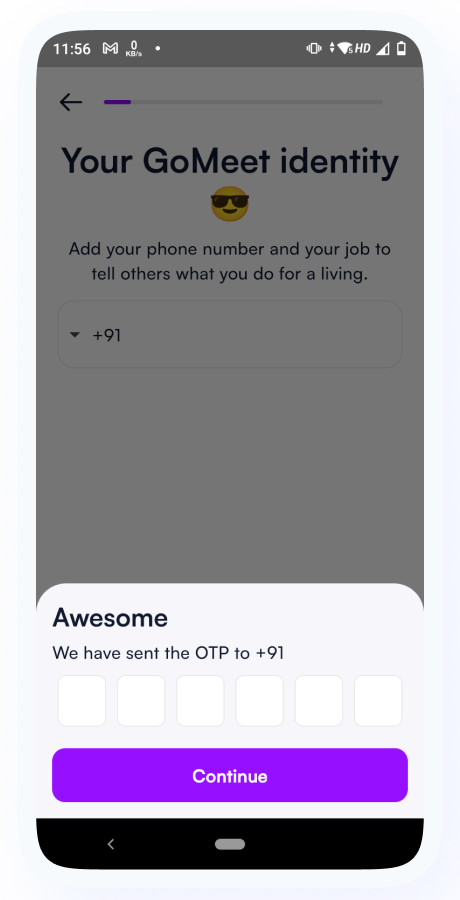 GoMeet - Complete Social Dating Mobile App | Online Dating | Match, Chat & Video Dating | Dating App Screenshot 11 thumbnail