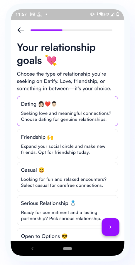 GoMeet - Complete Social Dating Mobile App | Online Dating | Match, Chat & Video Dating | Dating App Screenshot 15 thumbnail