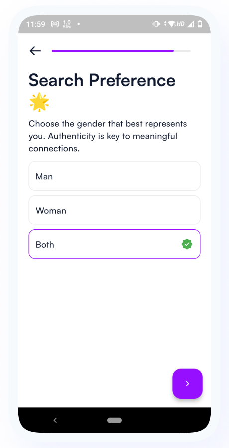 GoMeet - Complete Social Dating Mobile App | Online Dating | Match, Chat & Video Dating | Dating App Screenshot 20 thumbnail