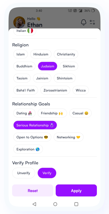 GoMeet - Complete Social Dating Mobile App | Online Dating | Match, Chat & Video Dating | Dating App Screenshot 28 thumbnail