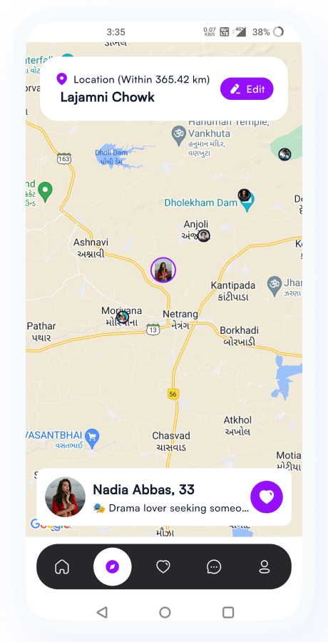 GoMeet - Complete Social Dating Mobile App | Online Dating | Match, Chat & Video Dating | Dating App Screenshot 29 thumbnail