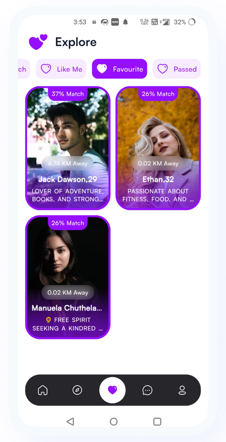 GoMeet - Complete Social Dating Mobile App | Online Dating | Match, Chat & Video Dating | Dating App Screenshot 30 thumbnail