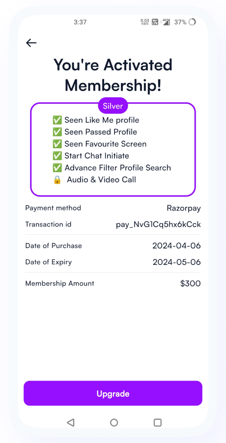 GoMeet - Complete Social Dating Mobile App | Online Dating | Match, Chat & Video Dating | Dating App Screenshot 47 thumbnail