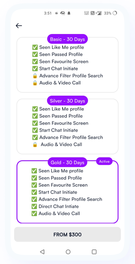 GoMeet - Complete Social Dating Mobile App | Online Dating | Match, Chat & Video Dating | Dating App Screenshot 48 thumbnail