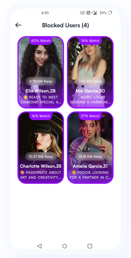 GoMeet - Complete Social Dating Mobile App | Online Dating | Match, Chat & Video Dating | Dating App Screenshot 53 thumbnail