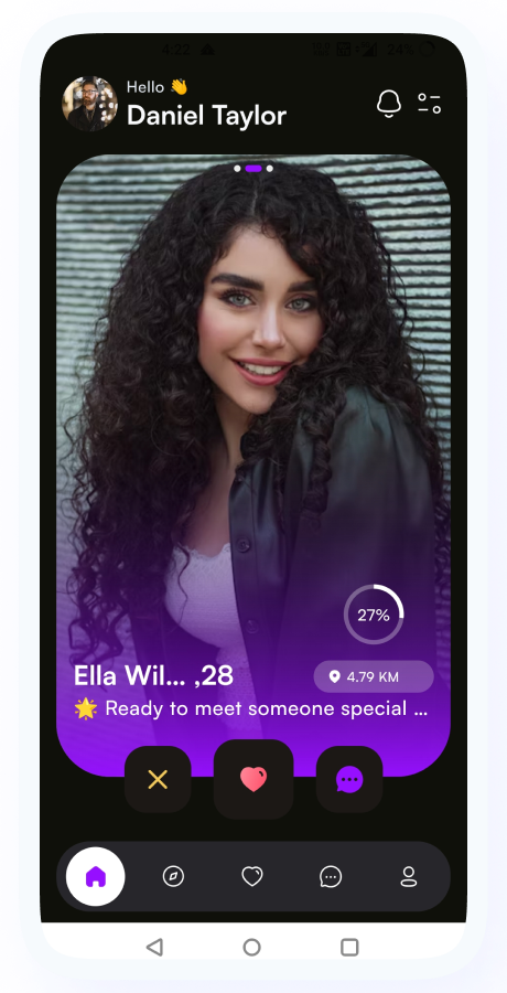 GoMeet - Complete Social Dating Mobile App | Online Dating | Match, Chat & Video Dating | Dating App Screenshot 62 thumbnail