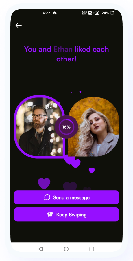 GoMeet - Complete Social Dating Mobile App | Online Dating | Match, Chat & Video Dating | Dating App Screenshot 66 thumbnail