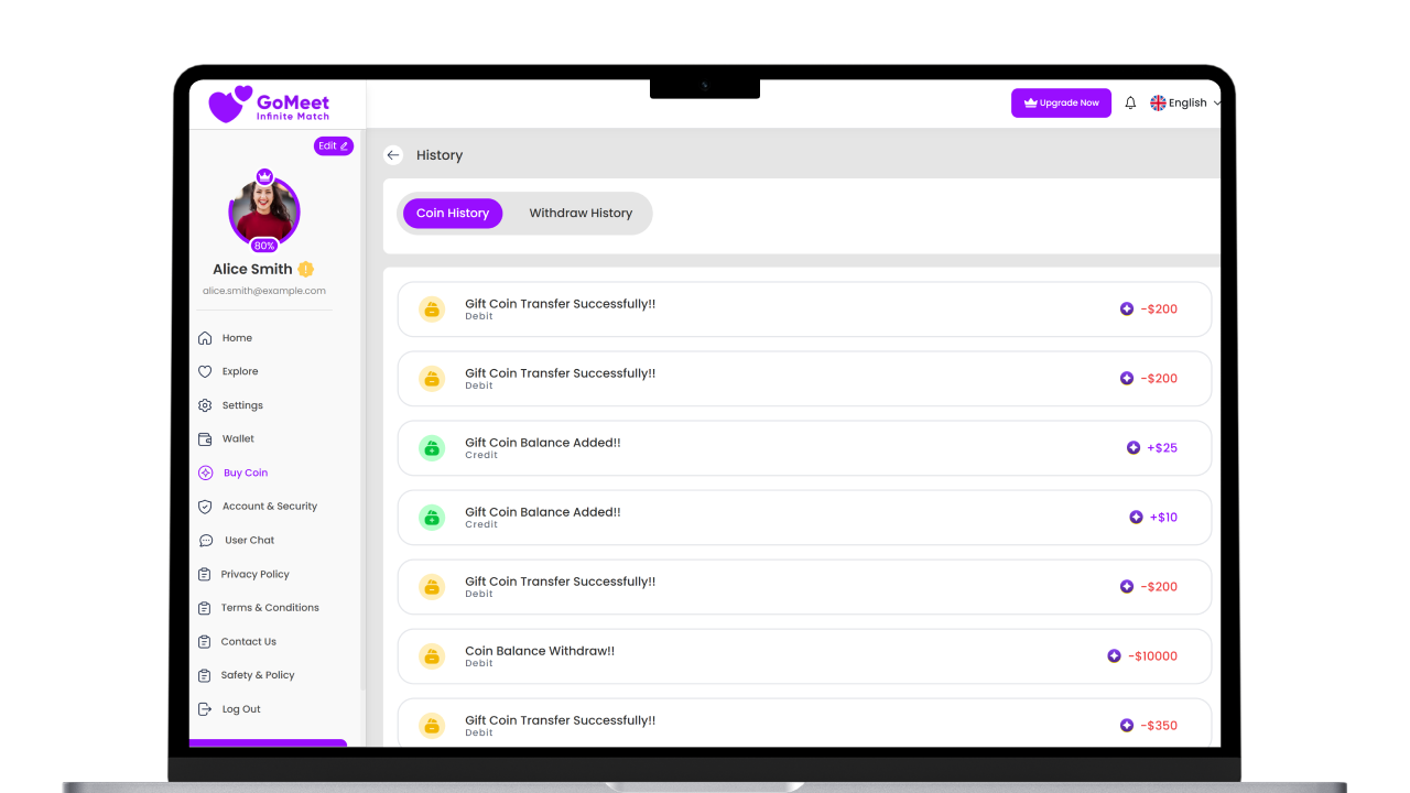 GoMeet - Complete Social Dating Website Screenshot 9 thumbnail