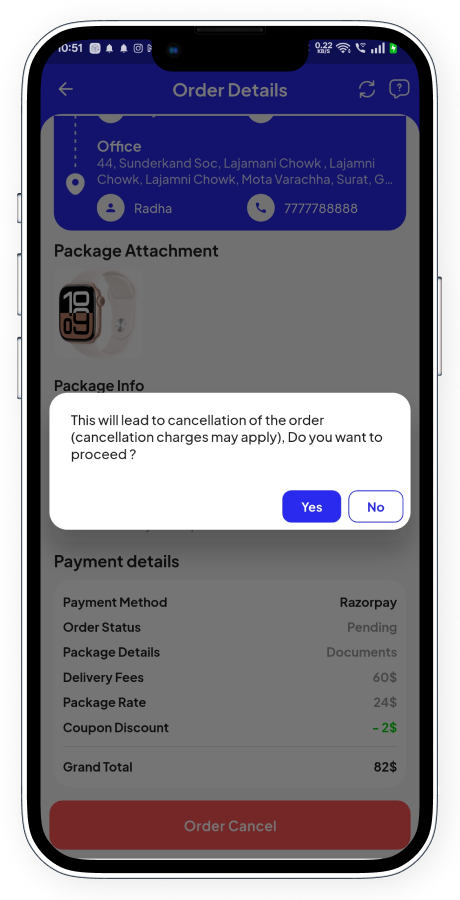 GoParcel - Online Courier & Parcel Delivery App - Buy Anything from Store Flutter Complete Solution Screenshot 25 thumbnail