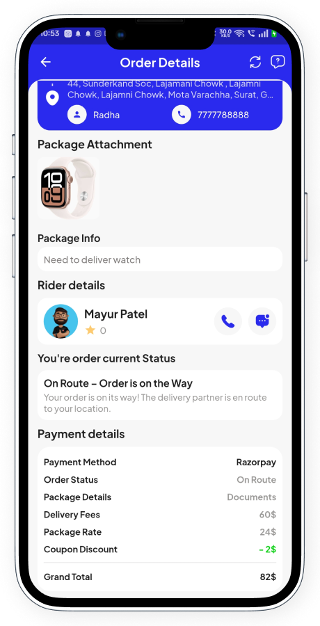 GoParcel - Online Courier & Parcel Delivery App - Buy Anything from Store Flutter Complete Solution Screenshot 28 thumbnail