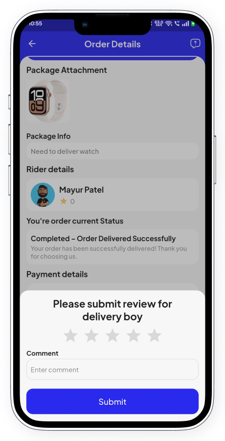 GoParcel - Online Courier & Parcel Delivery App - Buy Anything from Store Flutter Complete Solution Screenshot 30 thumbnail