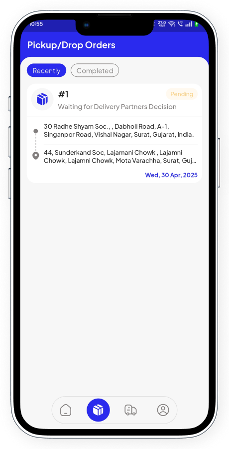 GoParcel - Online Courier & Parcel Delivery App - Buy Anything from Store Flutter Complete Solution Screenshot 31 thumbnail