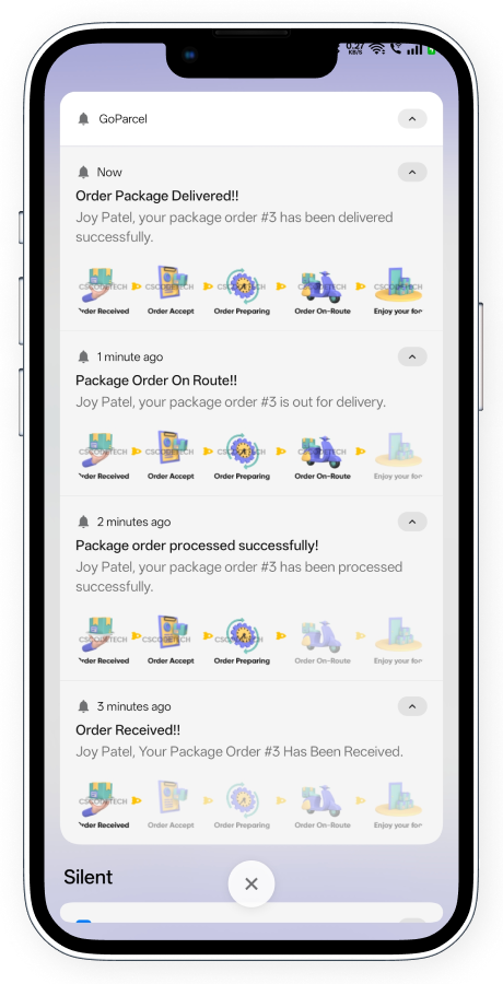 GoParcel - Online Courier & Parcel Delivery App - Buy Anything from Store Flutter Complete Solution Screenshot 33 thumbnail