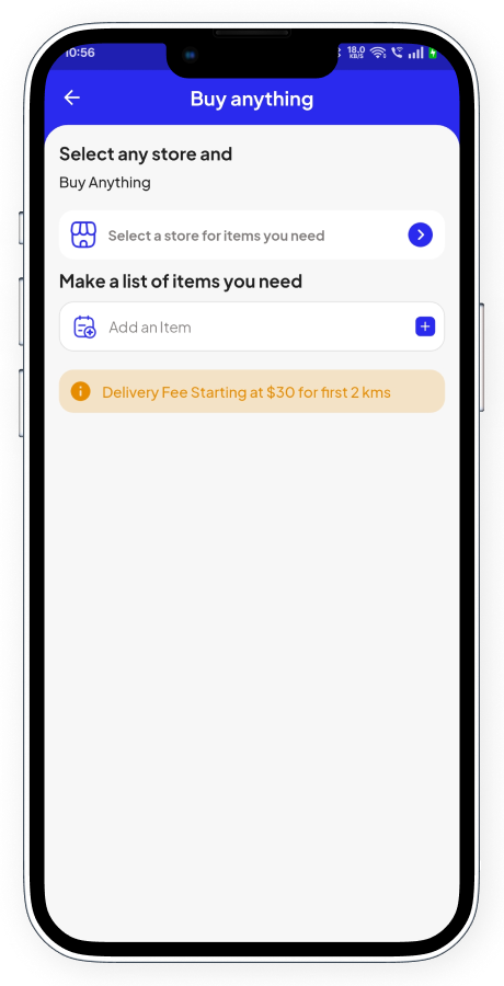 GoParcel - Online Courier & Parcel Delivery App - Buy Anything from Store Flutter Complete Solution Screenshot 34 thumbnail