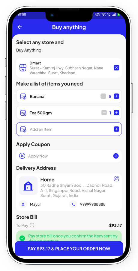 GoParcel - Online Courier & Parcel Delivery App - Buy Anything from Store Flutter Complete Solution Screenshot 38 thumbnail