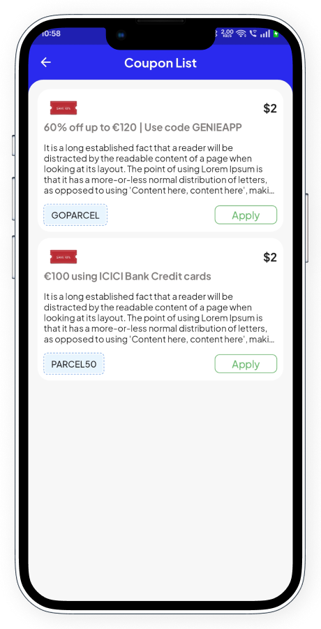 GoParcel - Online Courier & Parcel Delivery App - Buy Anything from Store Flutter Complete Solution Screenshot 39 thumbnail
