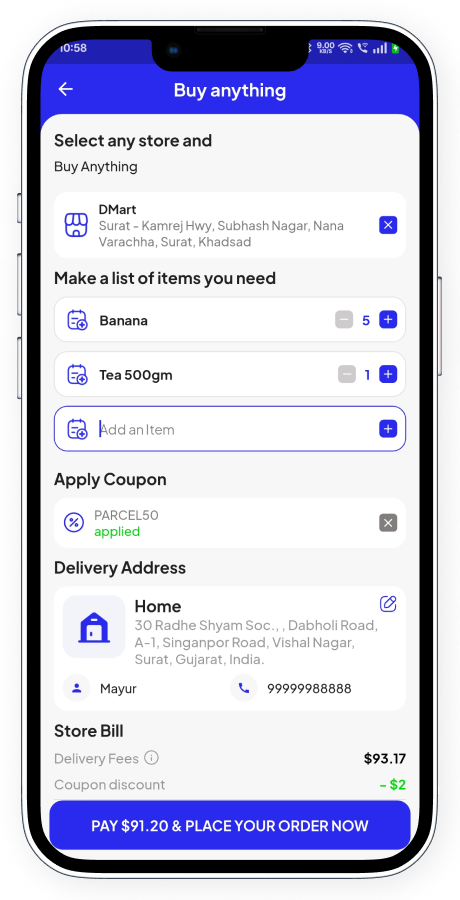 GoParcel - Online Courier & Parcel Delivery App - Buy Anything from Store Flutter Complete Solution Screenshot 40 thumbnail