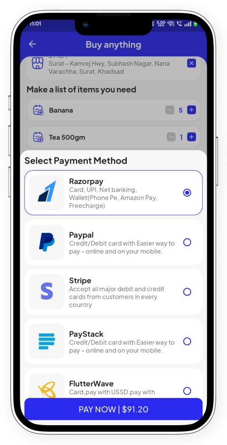 GoParcel - Online Courier & Parcel Delivery App - Buy Anything from Store Flutter Complete Solution Screenshot 43 thumbnail