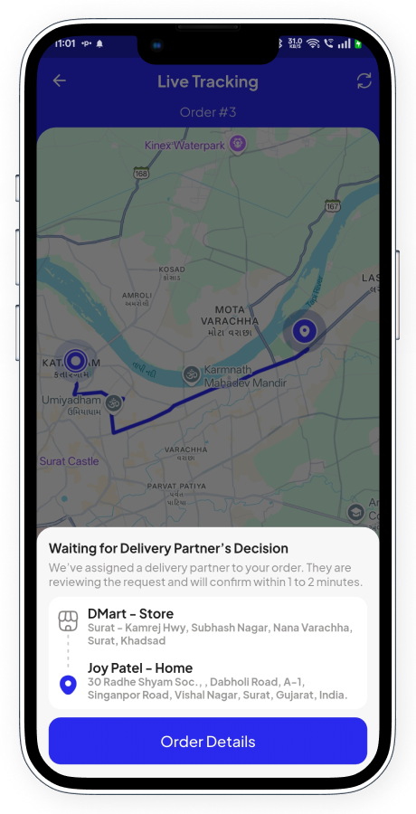 GoParcel - Online Courier & Parcel Delivery App - Buy Anything from Store Flutter Complete Solution Screenshot 45 thumbnail