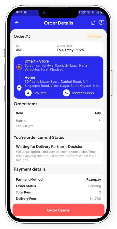 GoParcel - Online Courier & Parcel Delivery App - Buy Anything from Store Flutter Complete Solution Screenshot 46 thumbnail
