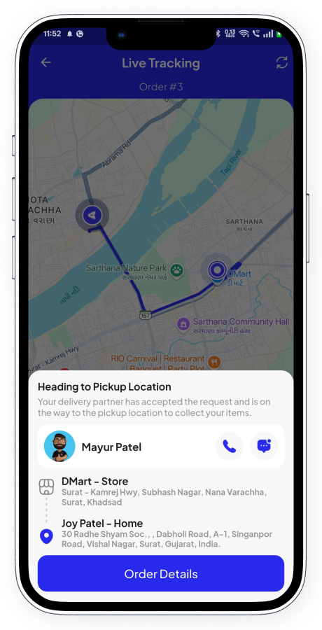 GoParcel - Online Courier & Parcel Delivery App - Buy Anything from Store Flutter Complete Solution Screenshot 48 thumbnail