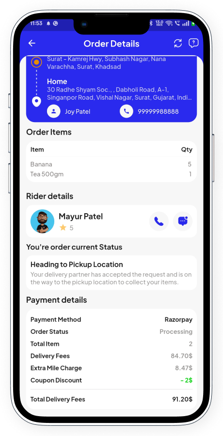 GoParcel - Online Courier & Parcel Delivery App - Buy Anything from Store Flutter Complete Solution Screenshot 49 thumbnail