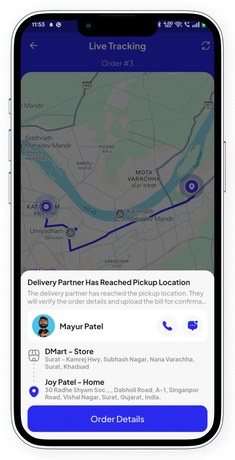 GoParcel - Online Courier & Parcel Delivery App - Buy Anything from Store Flutter Complete Solution Screenshot 50 thumbnail