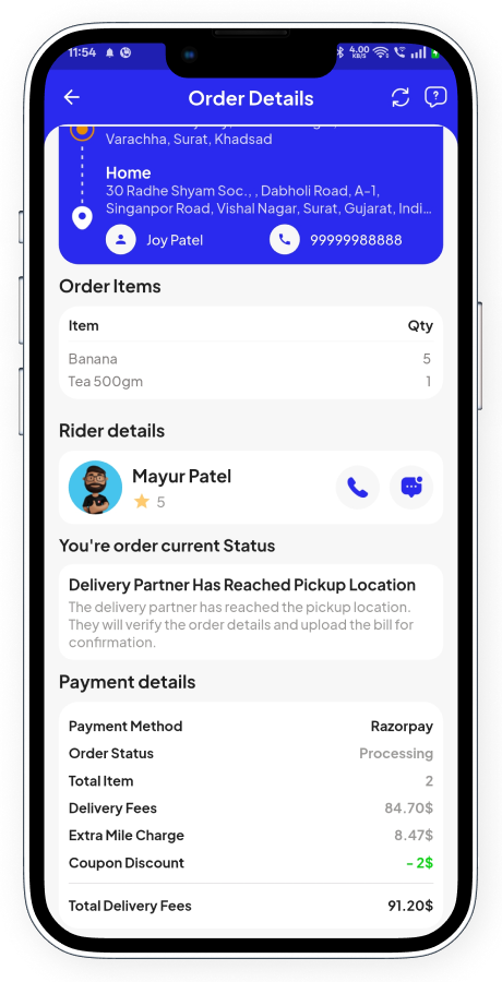 GoParcel - Online Courier & Parcel Delivery App - Buy Anything from Store Flutter Complete Solution Screenshot 51 thumbnail
