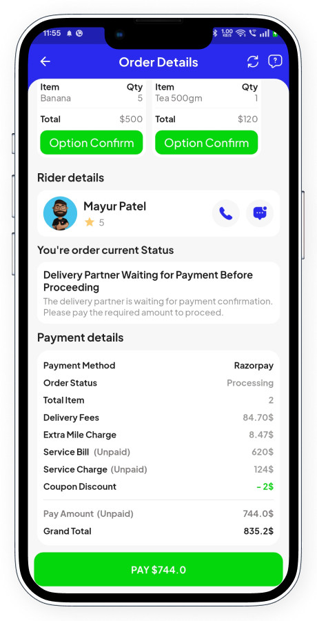 GoParcel - Online Courier & Parcel Delivery App - Buy Anything from Store Flutter Complete Solution Screenshot 57 thumbnail