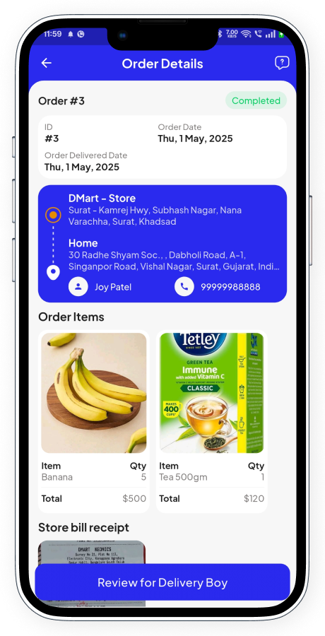 GoParcel - Online Courier & Parcel Delivery App - Buy Anything from Store Flutter Complete Solution Screenshot 64 thumbnail