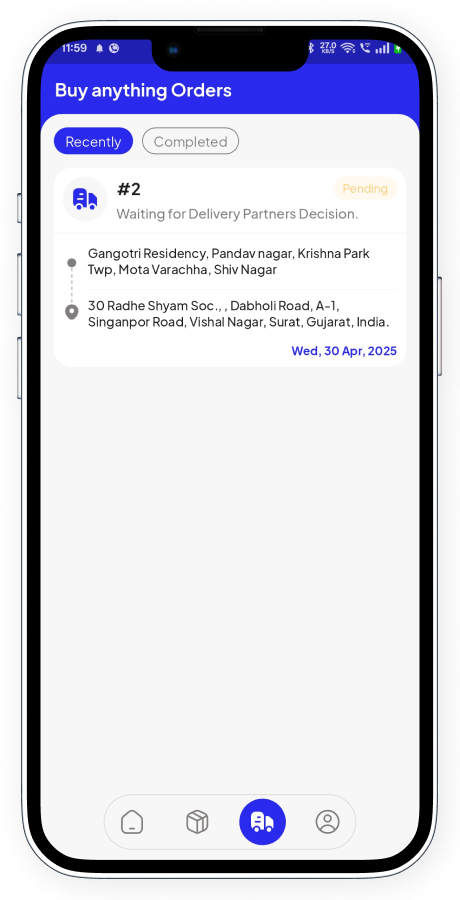 GoParcel - Online Courier & Parcel Delivery App - Buy Anything from Store Flutter Complete Solution Screenshot 66 thumbnail