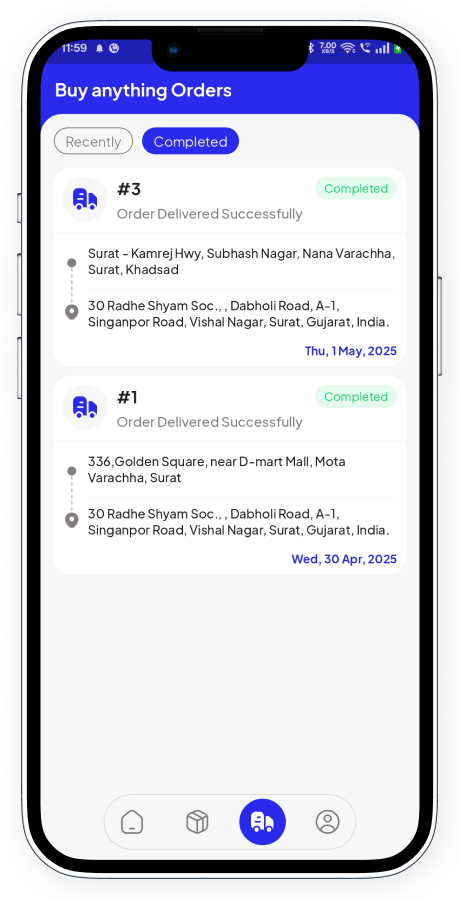 GoParcel - Online Courier & Parcel Delivery App - Buy Anything from Store Flutter Complete Solution Screenshot 67 thumbnail