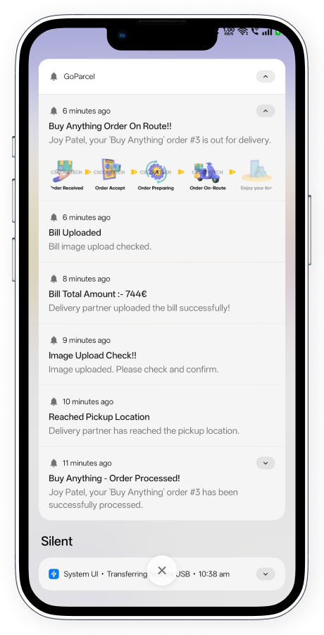 GoParcel - Online Courier & Parcel Delivery App - Buy Anything from Store Flutter Complete Solution Screenshot 77 thumbnail