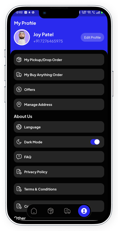 GoParcel - Online Courier & Parcel Delivery App - Buy Anything from Store Flutter Complete Solution Screenshot 79 thumbnail