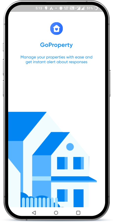 GoProperty property listing app screenshot 1