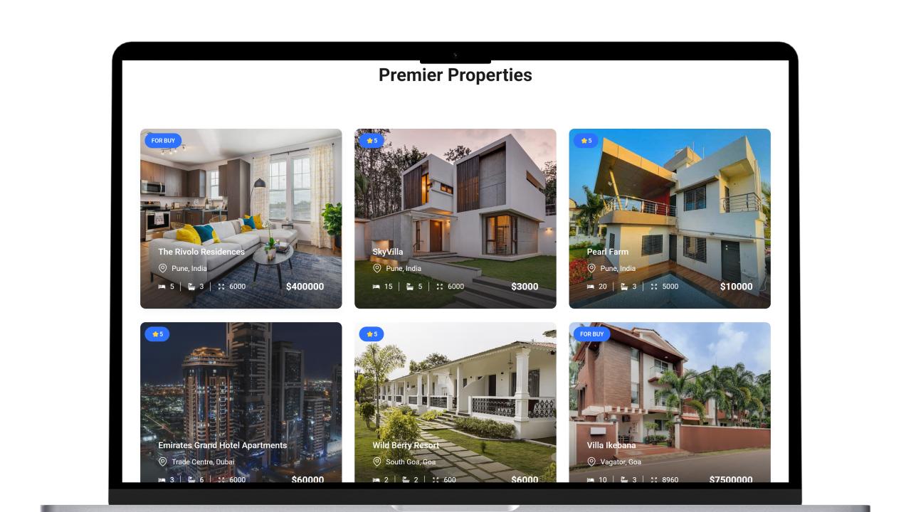 GoProperty property listing website screenshot 2 thumbnail