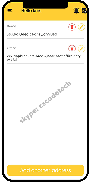 Hungry Grocery customer and delivery boy app screenshot 17 thumbnail