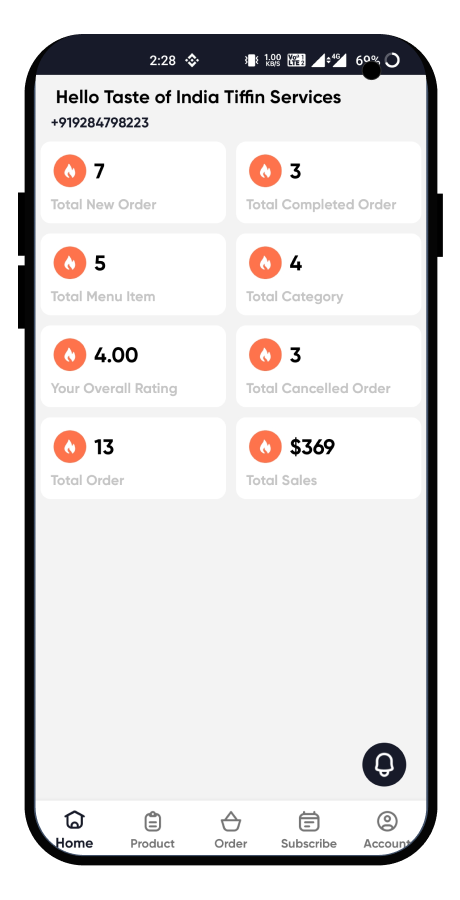 LunchBox chef and kitchen owner app screenshot 3 thumbnail