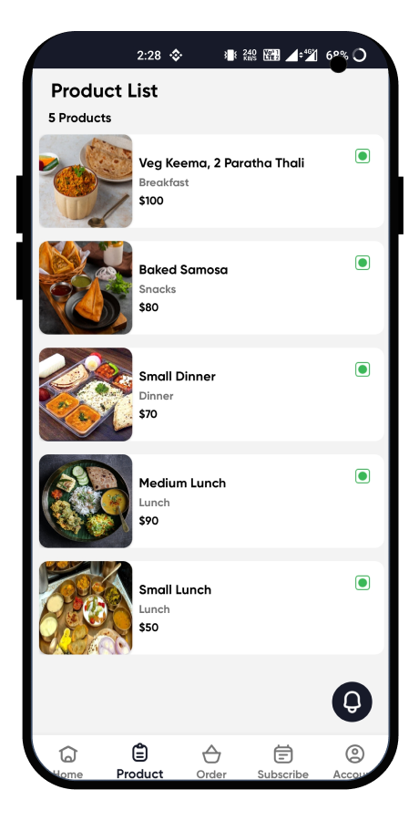 LunchBox chef and kitchen owner app screenshot 4 thumbnail