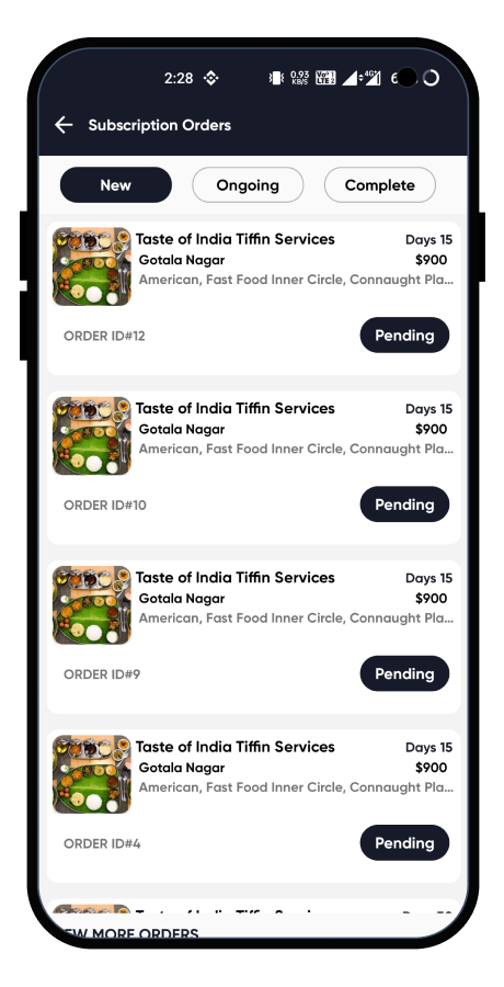 LunchBox chef and kitchen owner app screenshot 7 thumbnail