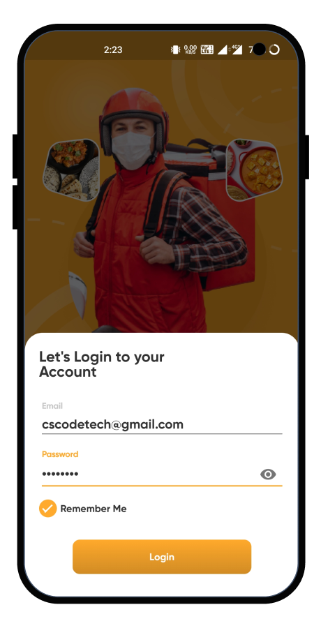 LunchBox food delivery rider app screenshot 2 thumbnail