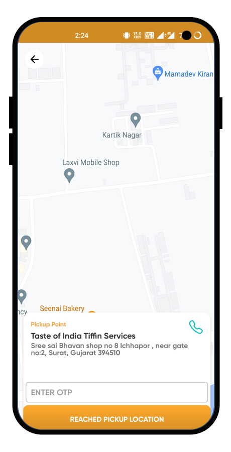 LunchBox food delivery rider app screenshot 4 thumbnail